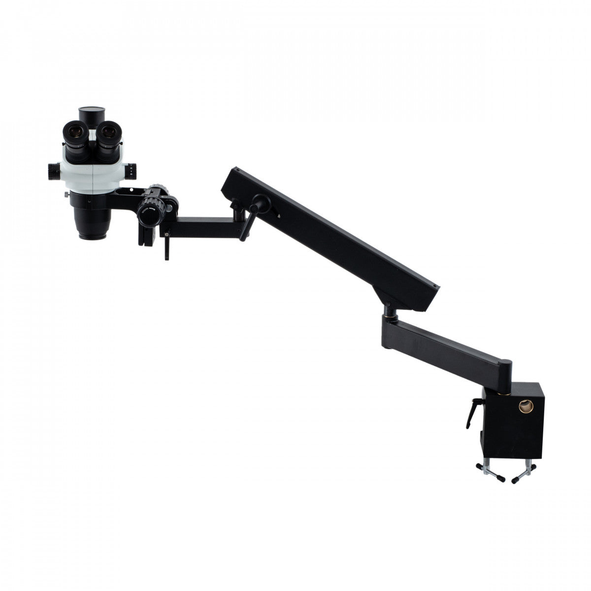 Unitron Z645 Zoom Stereo Microscope on Articulating Arm Stand - microscopemarketplace