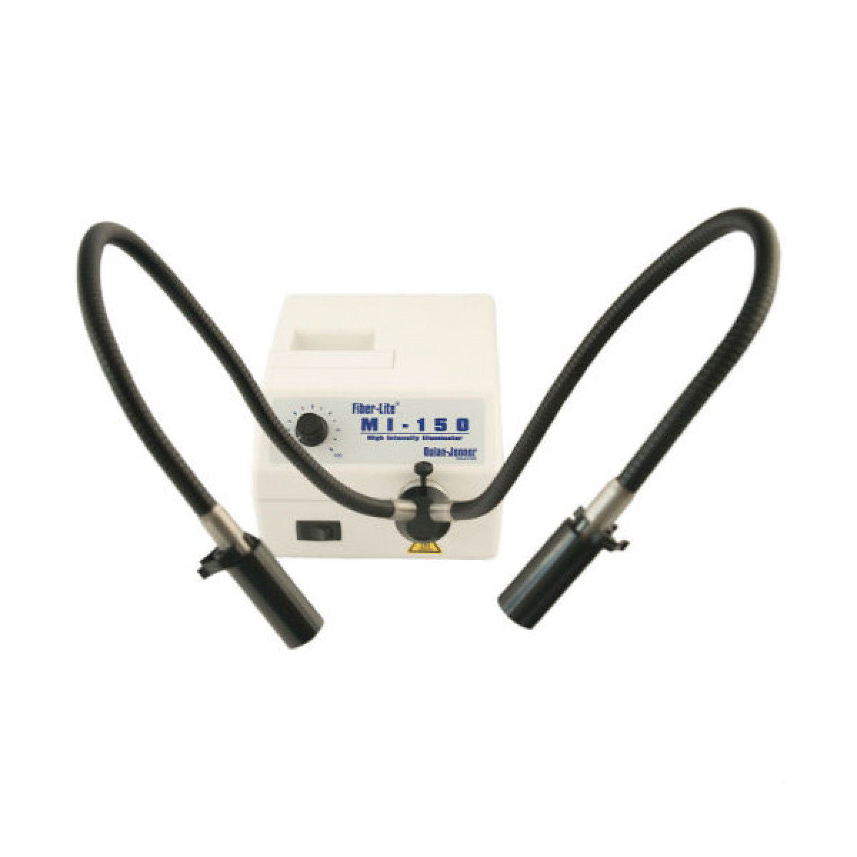 Dolan-Jenner MI-150DG 150W Fiber Optic Illuminator, Dual Gooseneck with Focusing Lenses - microscopemarketplace