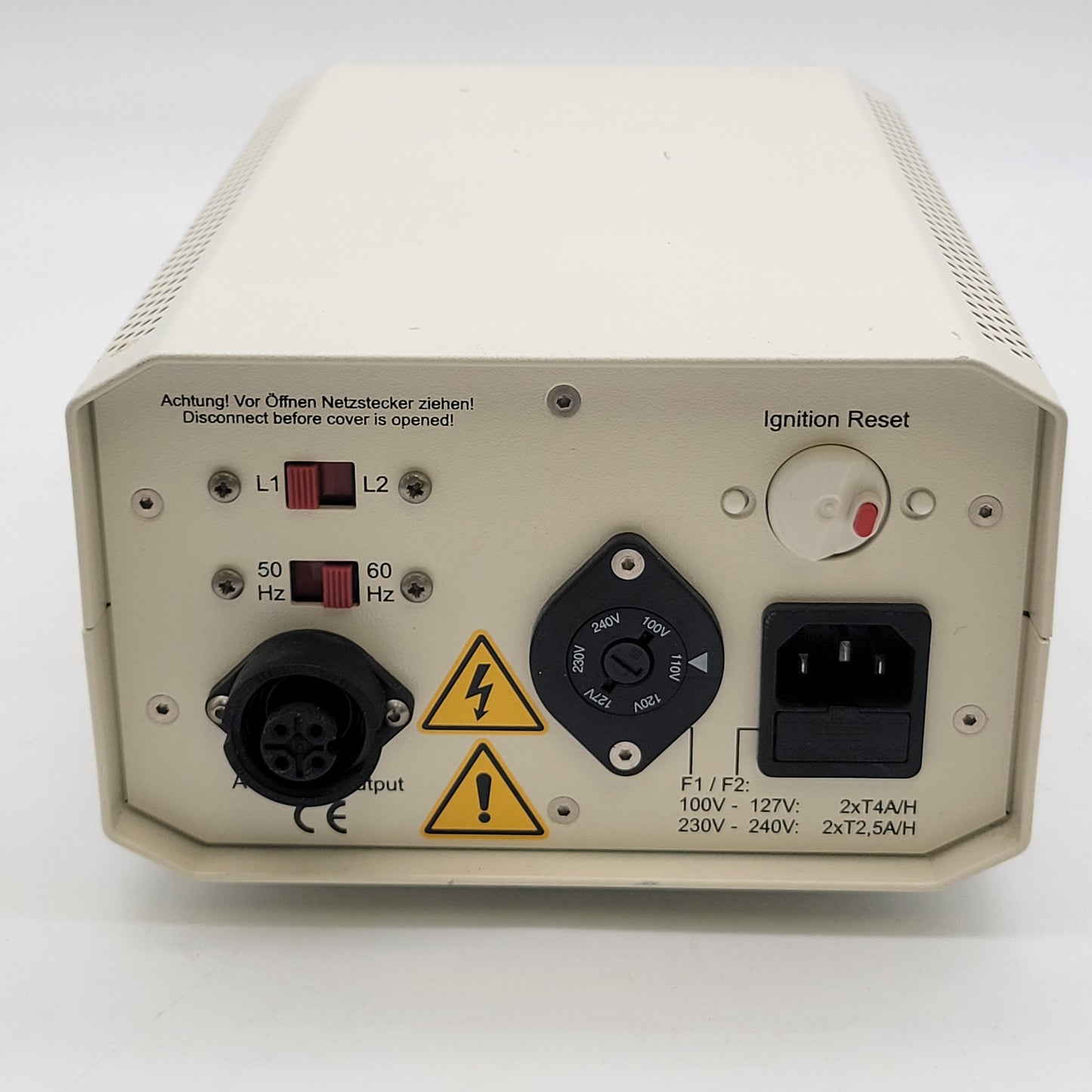 Zeiss Microscope mbq 52 ac Power Supply for HBO 50 Mercury Lamphouse 50W - Microscope Marketplace