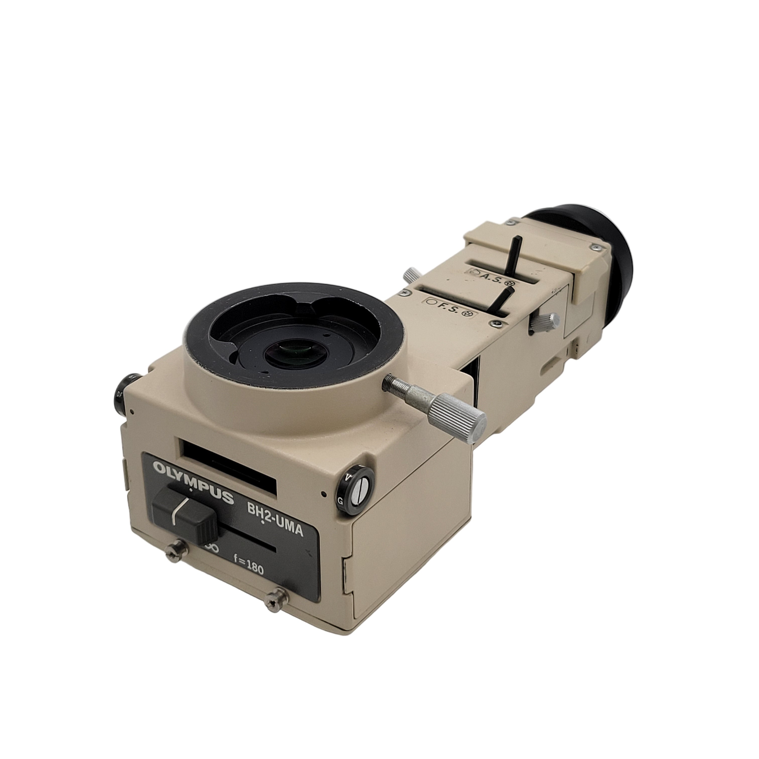 Olympus Microscope BH2-UMA Vertical Illuminator with BF Brightfield Cu