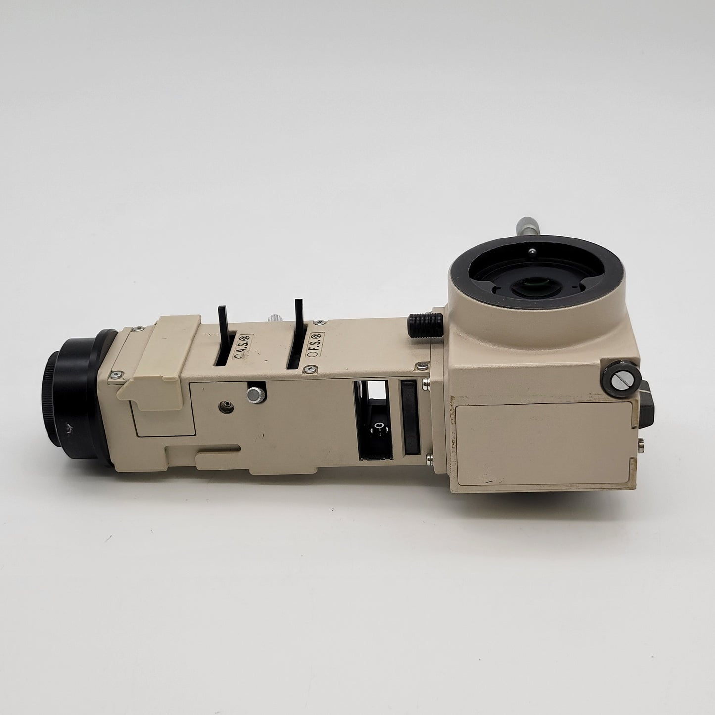 Olympus Microscope BH2-UMA Vertical Illuminator with BF Brightfield Cube - microscopemarketplace