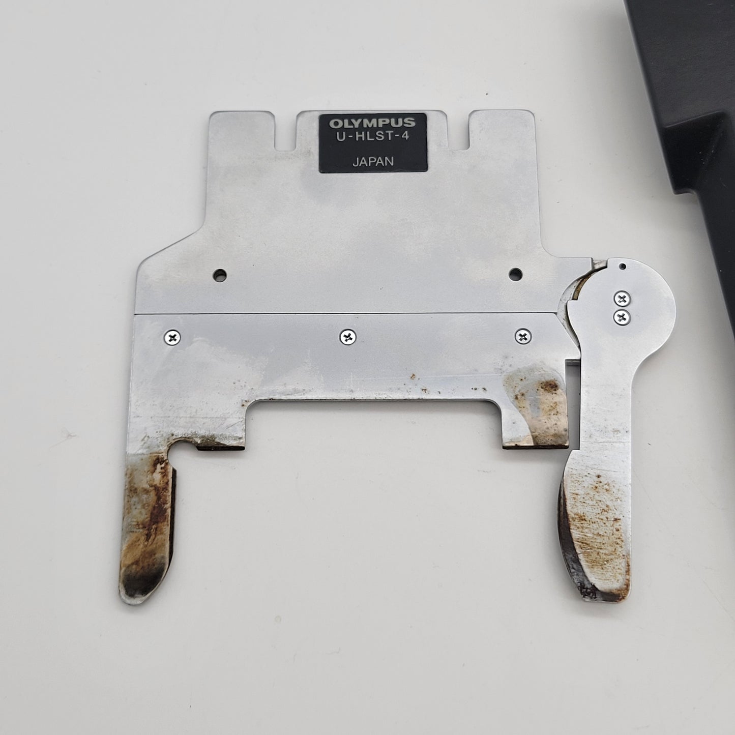 Olympus Microscope U-SVRC Right Hand Mechanical XY Stage for BX45 & BX46 *DEAL*