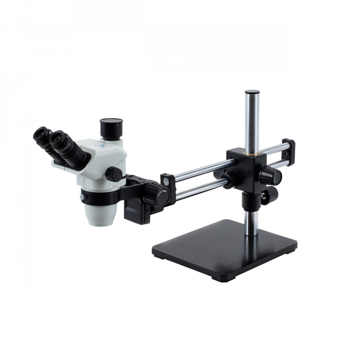 Accu-Scope 3075 Binocular Zoom Stereo Microscope on Ball Bearing Boom Stand - microscopemarketplace