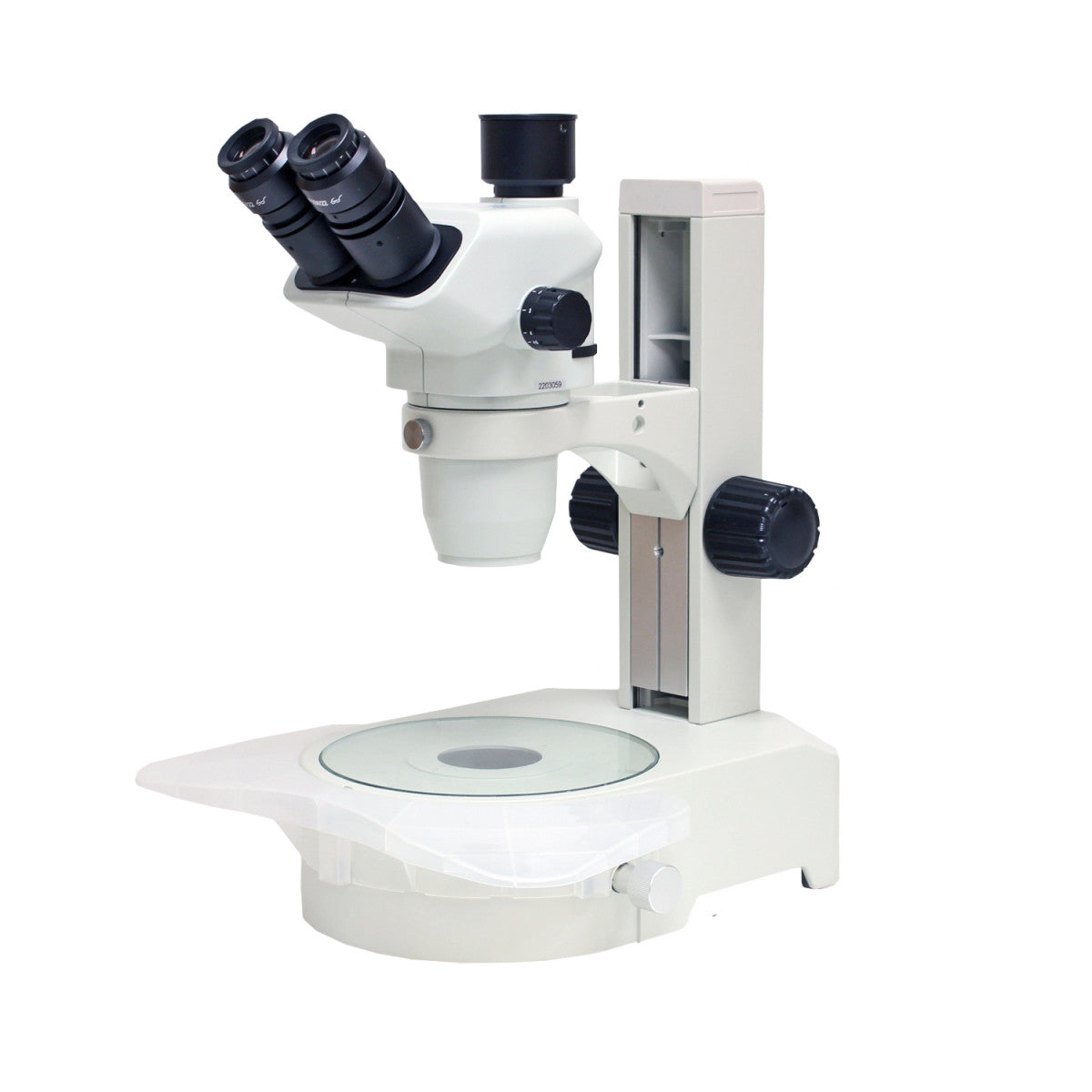 3075 Binocular Zoom Stereo Microscope on LED Diascopic Stand - microscopemarketplace