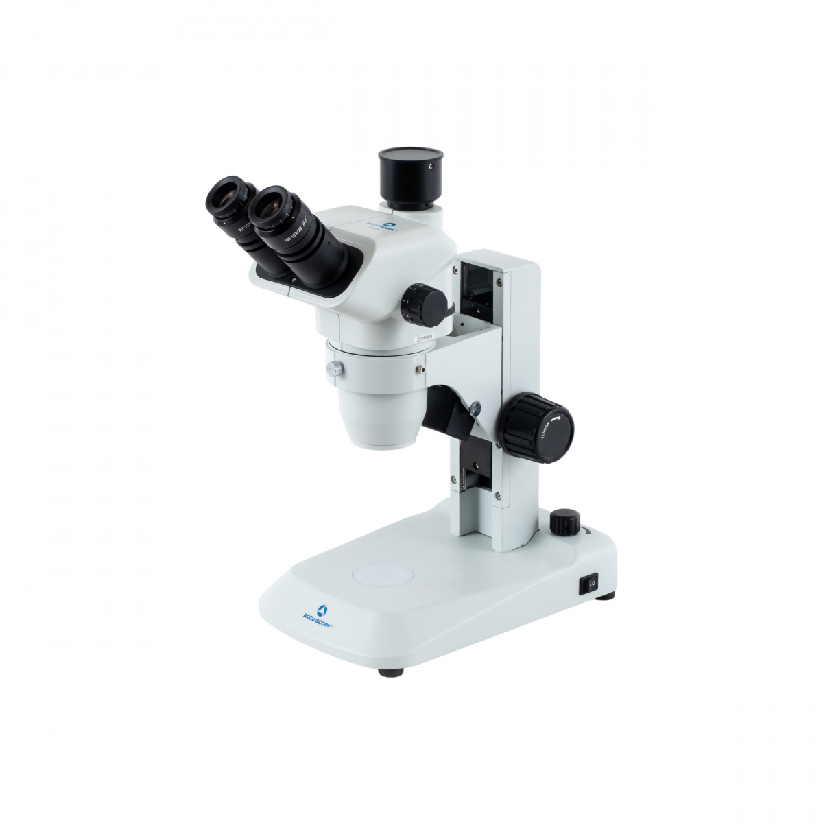 Accu-Scope 3075 Binocular Zoom Stereo Microscope on LED Stand - microscopemarketplace