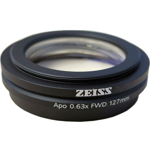 Zeiss 0.63× Attachment Optics for Stereo Microscope — 435264‑9060‑000