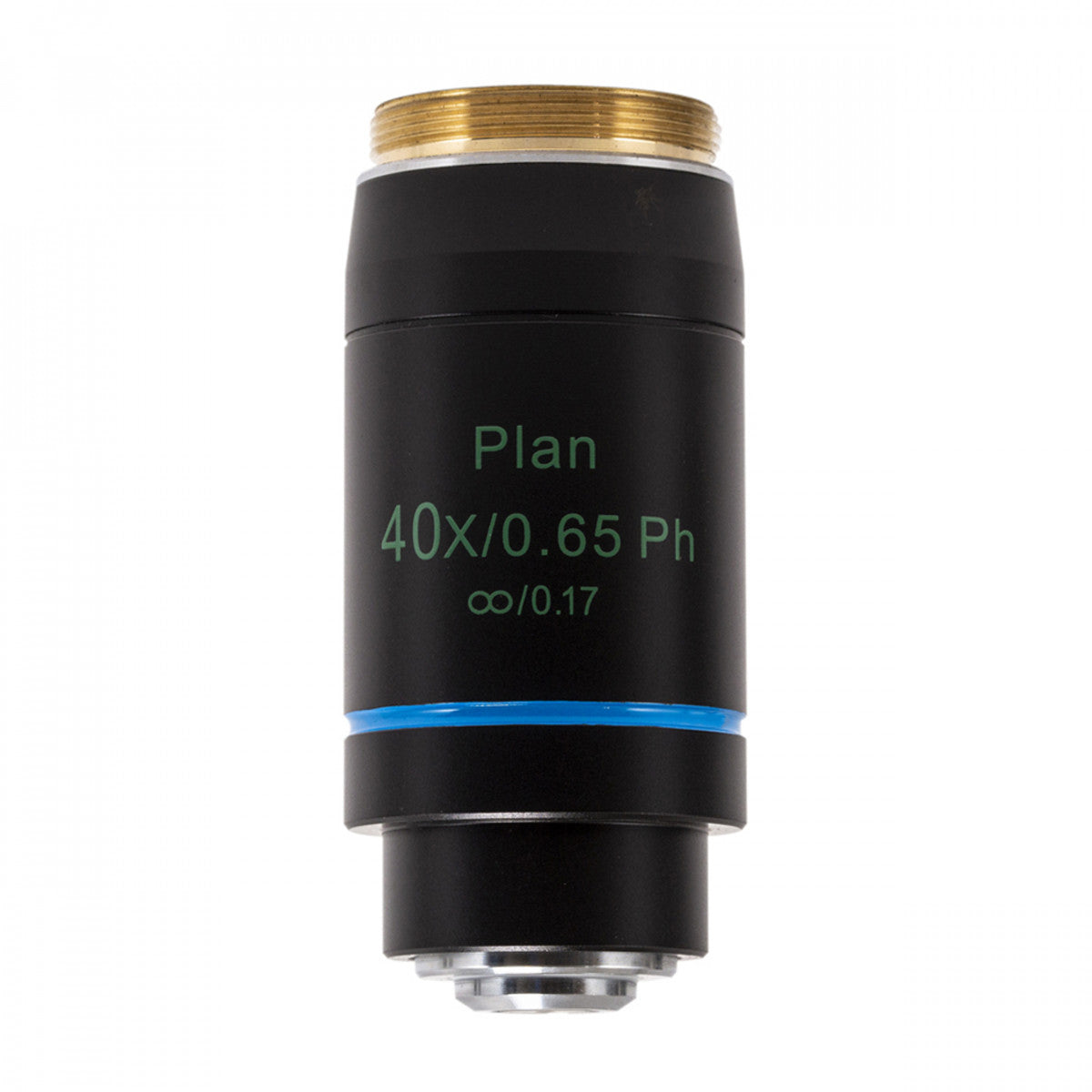 Accu-scope Microscope 40xR NIS Plan phase objective, N.A. 0.65, W.D. 0.70mm - microscopemarketplace
