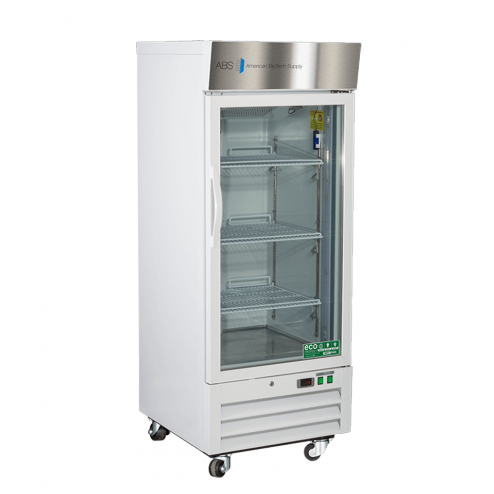 ABS 12 Cu. Ft. Standard Glass Laboratory Refrigerator ABT-HC-LS-12 - Microscope Marketplace
