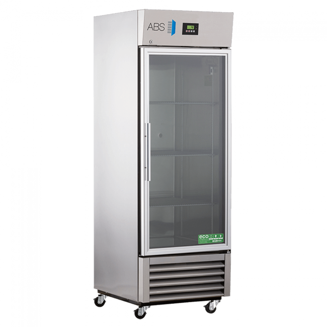 ABS 23 Cu Ft Premier Stainless Steel Refrigerator with Glass Door (Validation) ABT-HCPP-23G - microscopemarketplace
