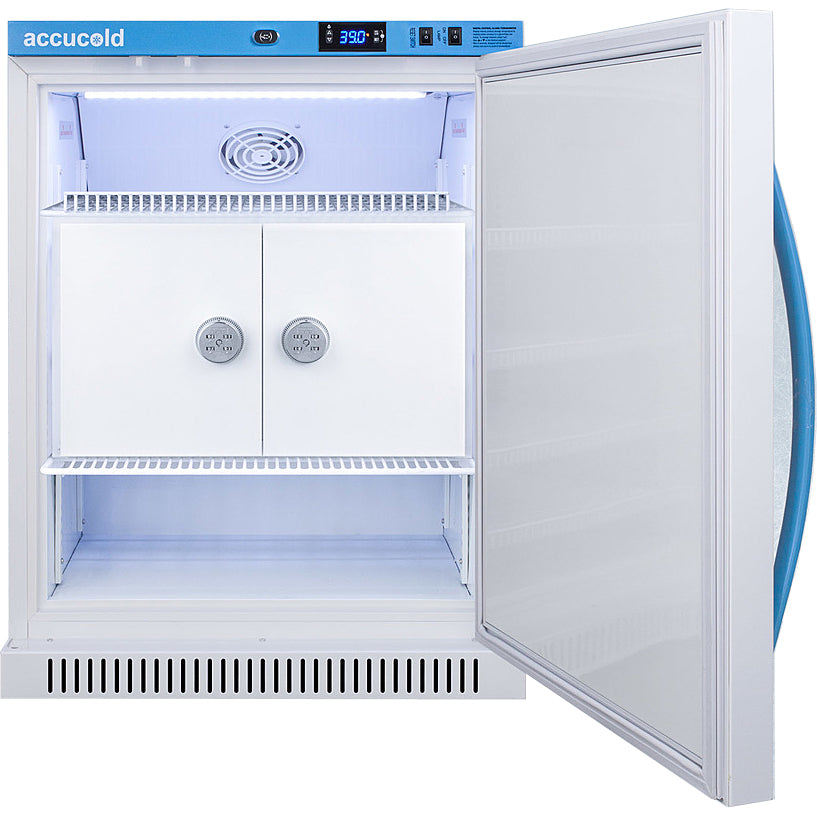 Accucold 6 Cu.Ft. MOMCUBE™ Breast Milk Refrigerator, Interior Locking Compartments | Model ARS6MLMCLK - microscopemarketplace