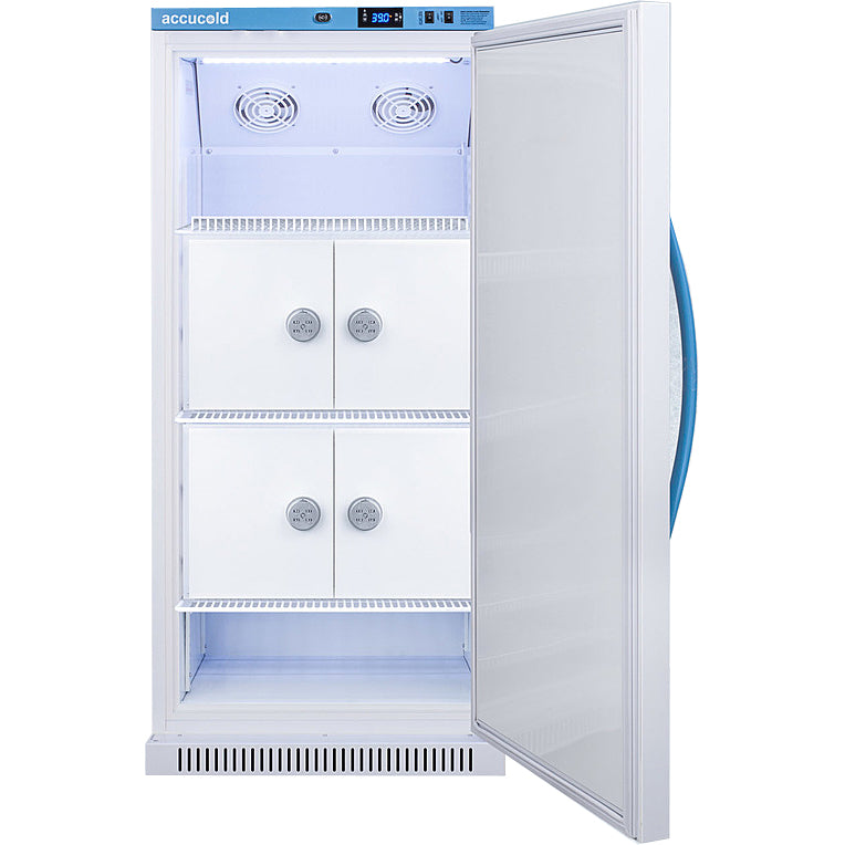 Accucold 8 Cu.Ft. MOMCUBE™ Breast Milk Refrigerator, Interior Locking Compartments | Model ARS8MLMCLK - microscopemarketplace