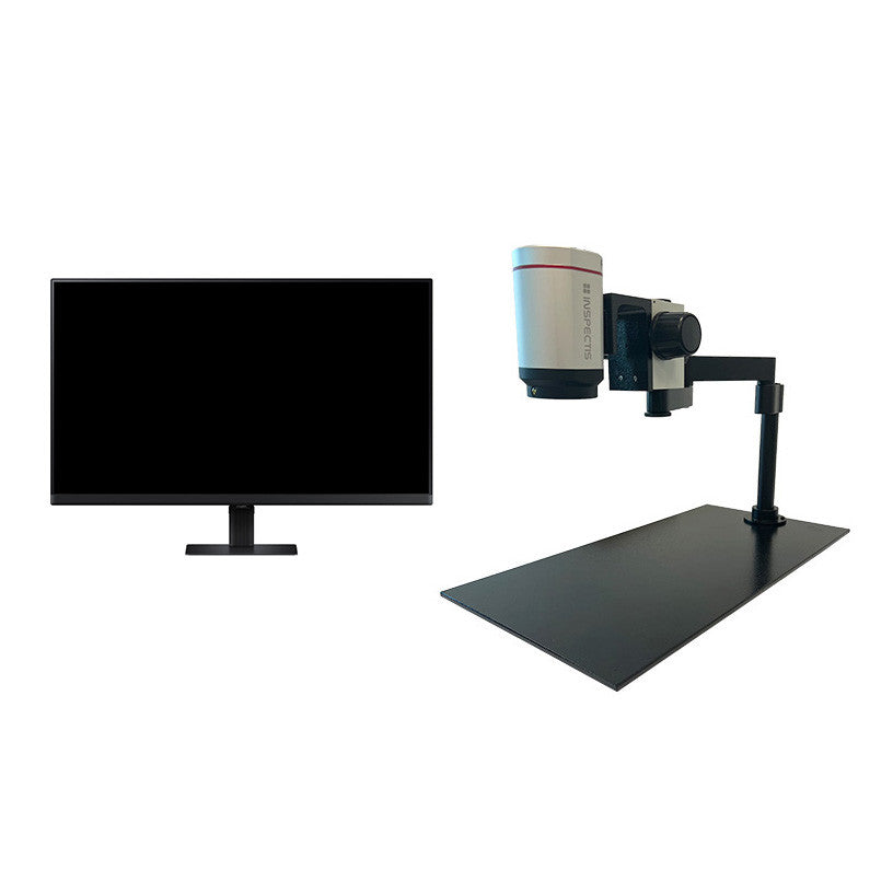 Inspectis Microscope F30s HD Swing Arm Digital Microscope with 27″ Monitor