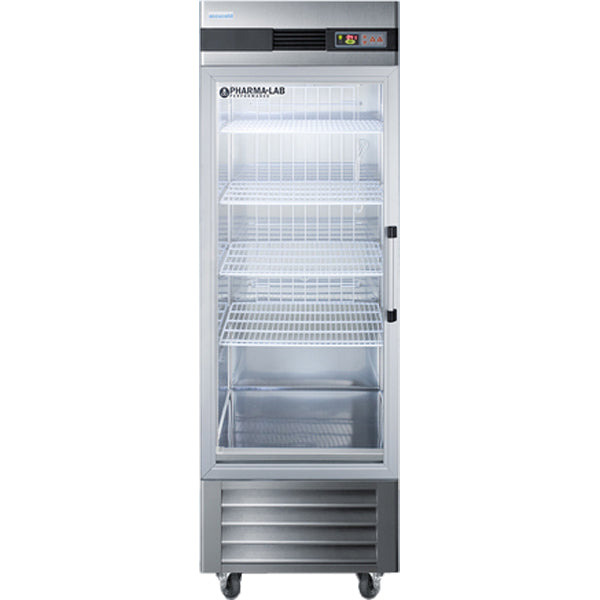 Accucold 23 Cu.Ft. Left-Hand Glass Door Upright Pharmacy Refrigerator | Model ARG23MLLH - microscopemarketplace