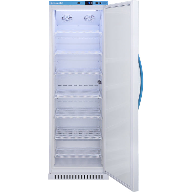 Accucold 15 Cu.Ft. Solid Door, Upright Laboratory Refrigerator | Model ARS15ML - microscopemarketplace