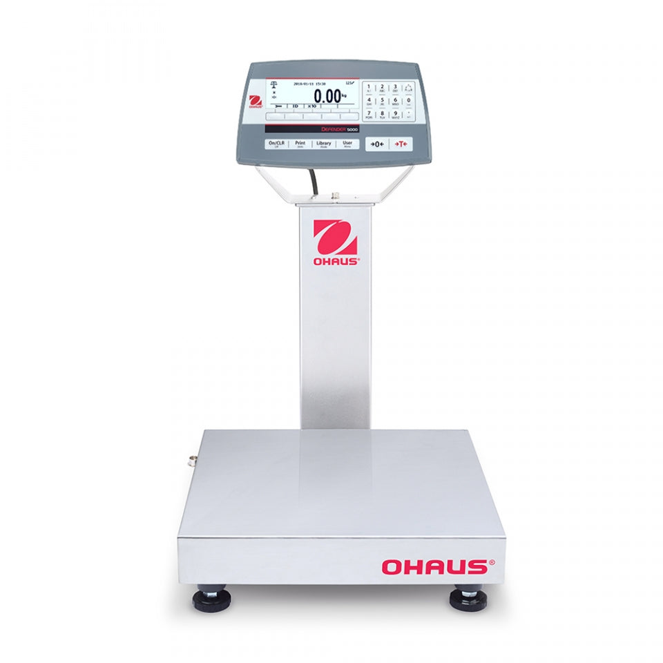 Ohaus D52P12RTR1 Defender 5000 Column Mount Bench Scales - microscopemarketplace