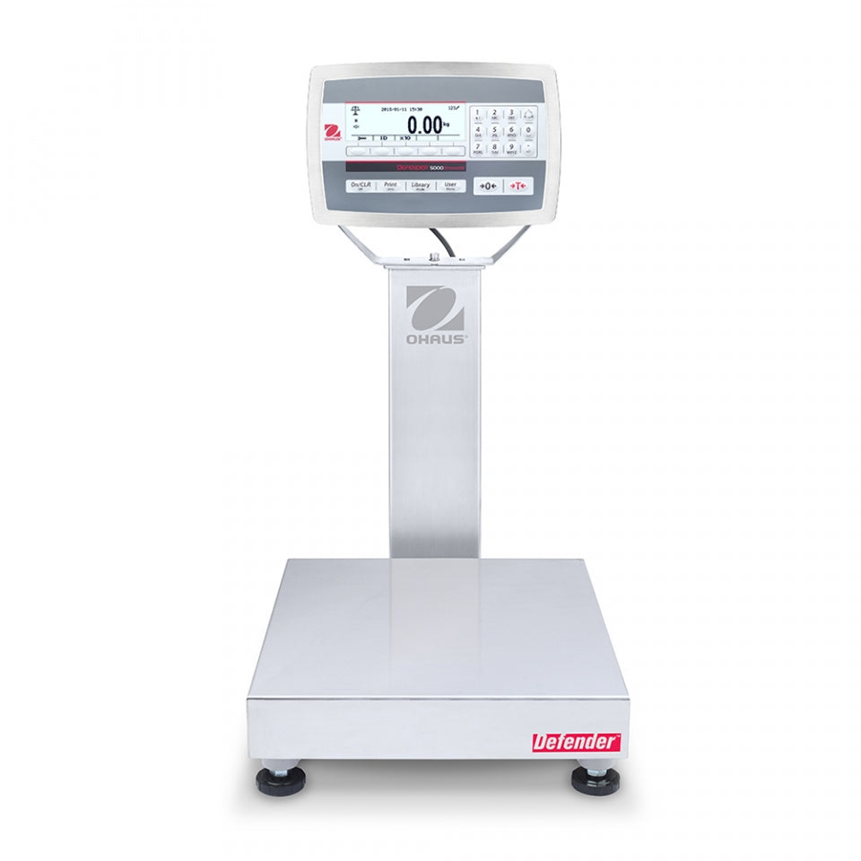 Ohaus D52XW12RTR1 Defender 5000 Column Mount Bench Scales - microscopemarketplace