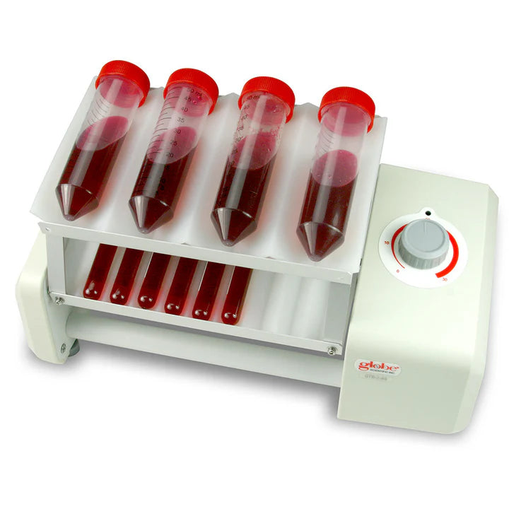 Globe Scientific Adjustable Speed Tube Rocker | GTR-AS-10X5-10ML
