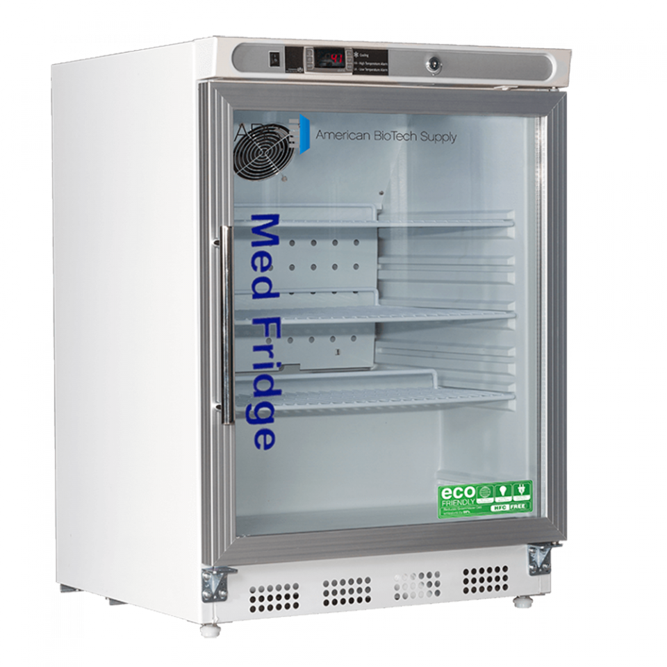 ABS 4.6 Cu Ft Pharmacy Undercounter Refrigerator PH-ABT-HC-UCBI-0404G - microscopemarketplace