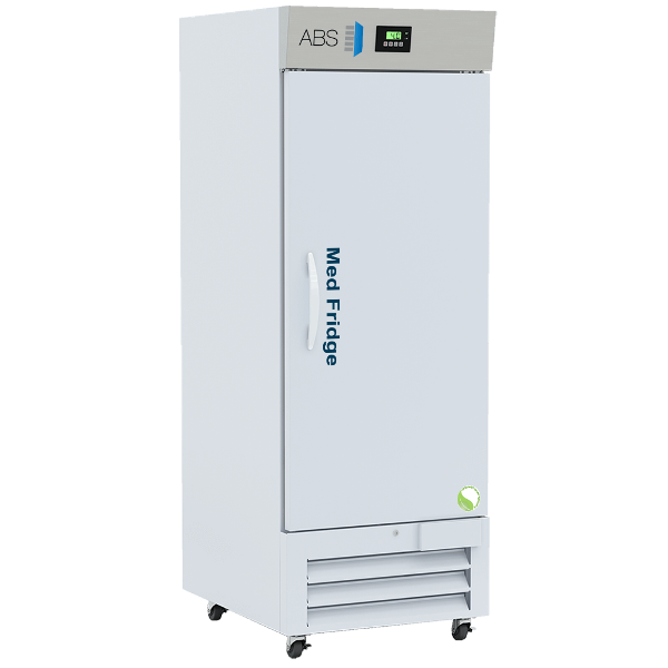 ABS 26 Cu Ft Pharmacy Solid Door Refrigerator PH-ABT-NSF-26S - microscopemarketplace