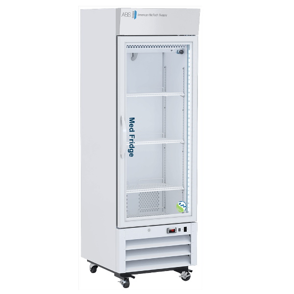ABS 16 Cu Ft Pharmacy Glass Door Refrigerator PH-ABT-NSF-S16G - microscopemarketplace