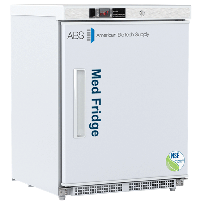 ABS 4.6 Cu. Ft. Built-In Vaccine Refrigerator ADA/ANSI Certified PH-ABT-NSF-UCBI-0404-ADA - microscopemarketplace