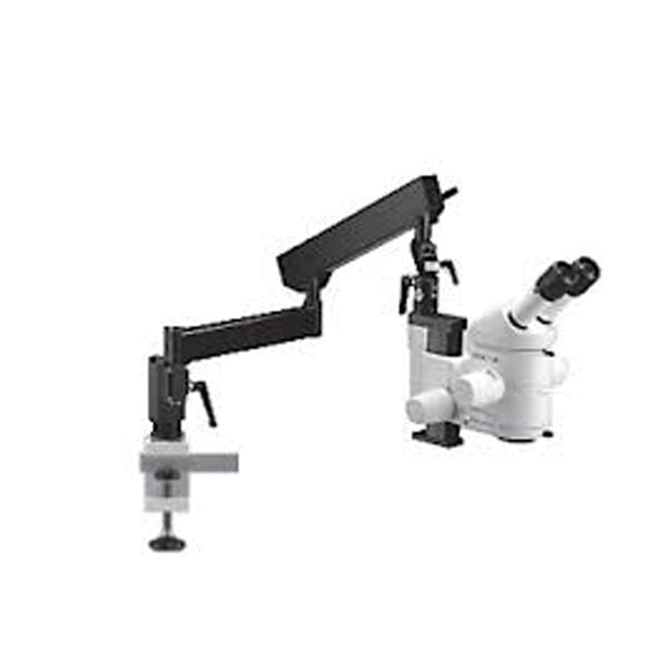 Diagnostic Instruments SMS25TCPD Articulating Arm Boom Stand with Mounting Pedestal and Table Clamp - microscopemarketplace