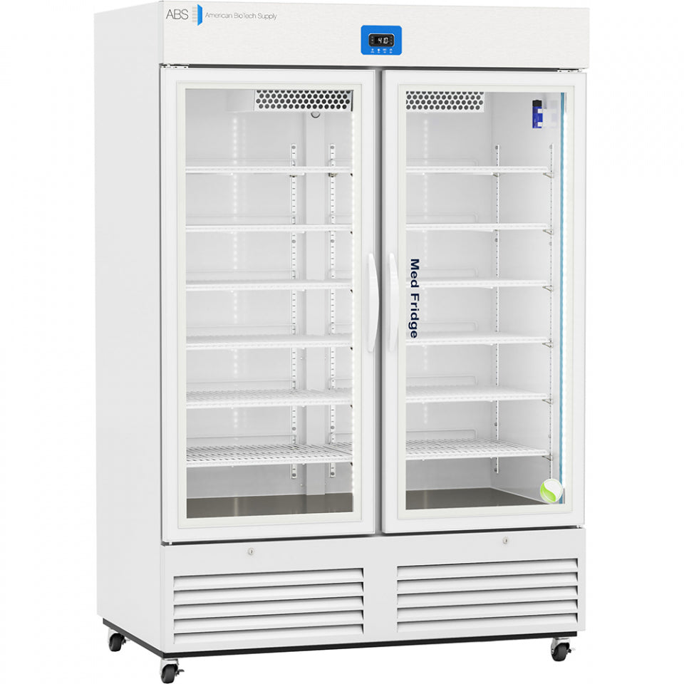 ABS 49 Cu. Ft. Premier Glass Door Pharmacy Refrigerator PH-ABT-VS-49G - Microscope Marketplace