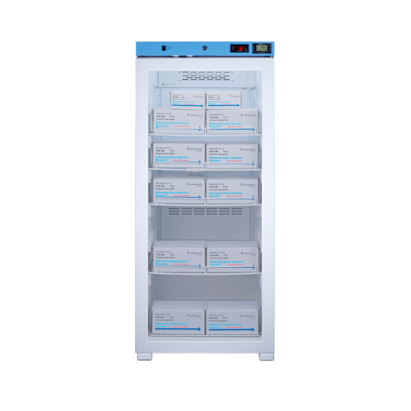 Accucold 24" Wide Upright Healthcare Refrigerator | Model ACR1012GLHD - microscopemarketplace