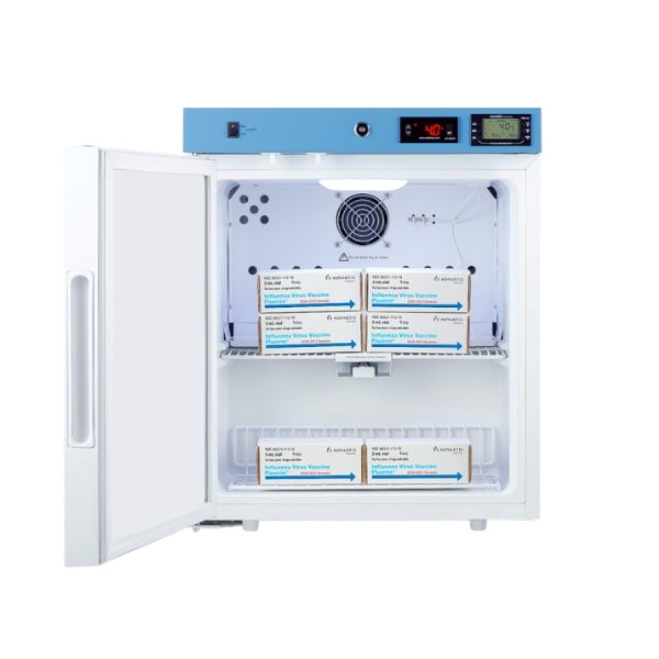 Accucold 19" Wide Compact Healthcare Refrigerator | Model ACR161WLHD - microscopemarketplace