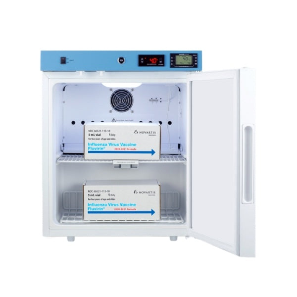 Accucold 19" Wide Compact Healthcare Refrigerator | Model ACR21W - microscopemarketplace