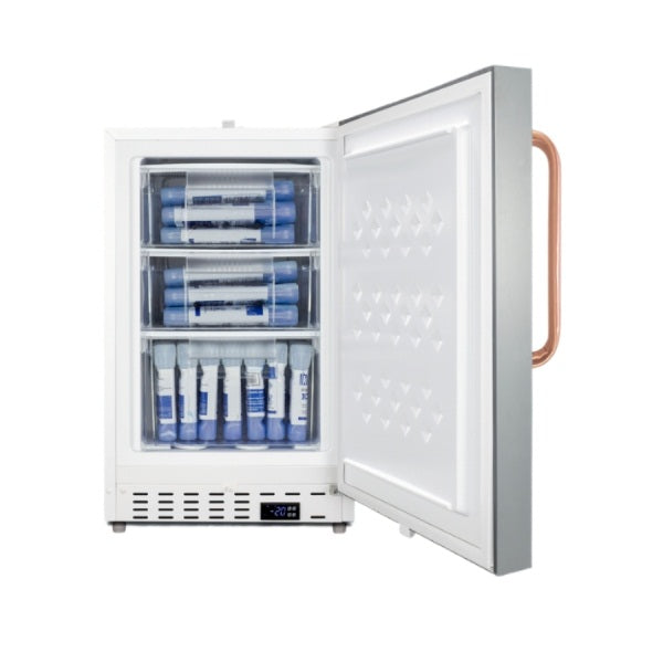 Accucold 20" Wide Built-in Vaccine All-Freezer, ADA Compliant | Model ADA305AFSSTBC - microscopemarketplace