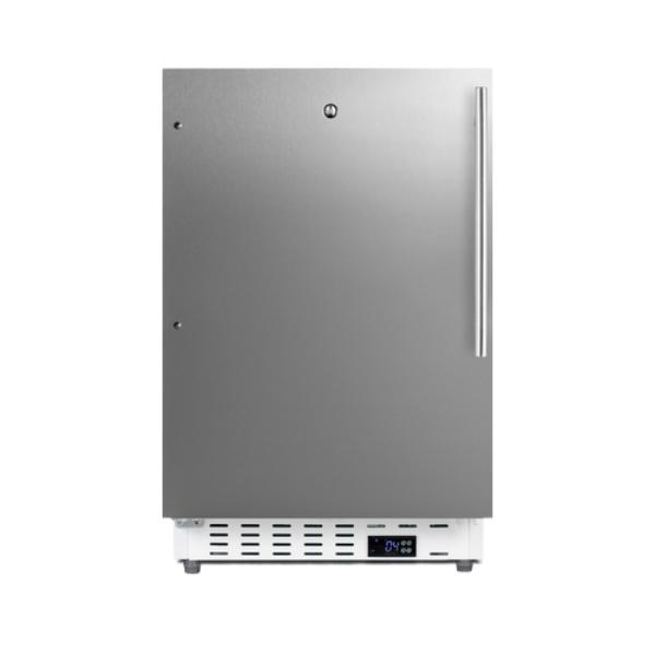 Accucold 20" Wide Built-In Healthcare All-Refrigerator, ADA Compliant | Model ADA404REFSSHVLHD