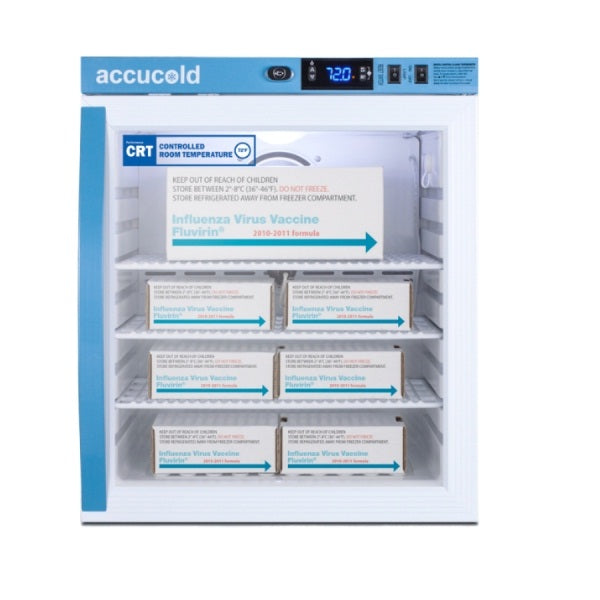 Accucold 1 Cu.Ft. Compact Controlled Room Temperature Cabinet | Model ARG1PV-CRT