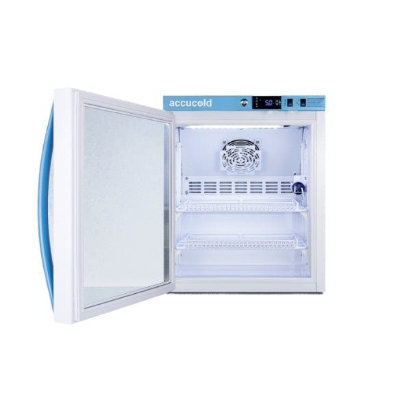 Accucold 2 Cu.Ft. Compact Vaccine Refrigerator, Certified to NSF/ANSI 456 Vaccine | Model ARG2PV456LHD - Microscope Marketplace