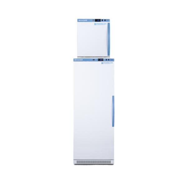 Accucold 24" Wide Performance Series All-Refrigerator/All-Freezer | Model ARS12PV-AFZ1PVSTACKLHD - Microscope Marketplace