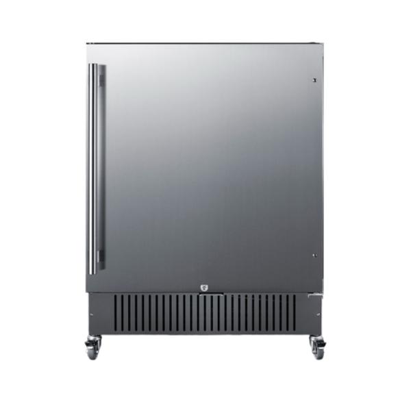 Accucold 27" Wide Mobile All-Refrigerator | Model FF27BSSCAS