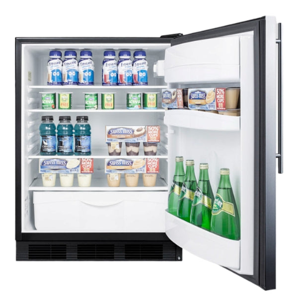 Accucold 24" Wide Built-In All-Refrigerator | Model FF6BK7SSHV - Microscope Marketplace