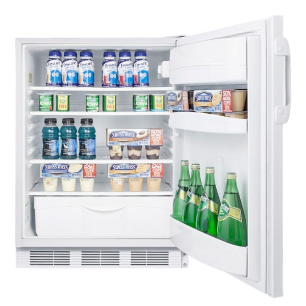 Accucold 24" Wide All-Refrigerator, ADA Compliant | Model FF6LW7ADA