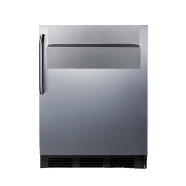 Accucold 24" Wide All-Refrigerator with Speed Rail | Model FF7BKSSTBSR - Microscope Marketplace