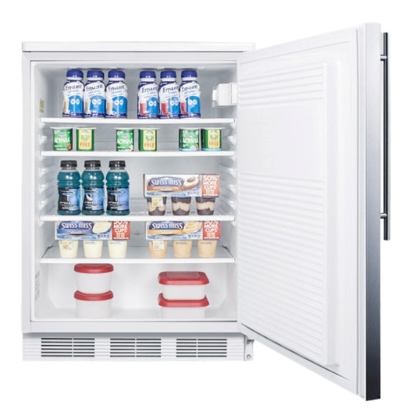 Accucold 24" Wide All-Refrigerator | Model FF7LWSSHV