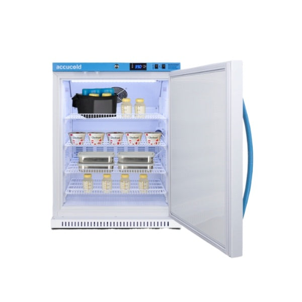 Accucold 6 Cu.Ft. Momcube Breast Milk Refrigerator, ADA Compliant | Model MLRS62BIADAMC