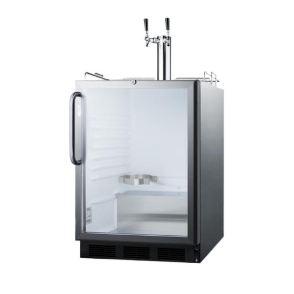 Accucold 24" Wide Built-In Beer Dispenser, ADA Compliant| Model SBC56GBICSSADA - Microscope Marketplace
