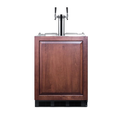 Accucold 24" Wide Built-In Wine Kegerator, ADA Compliant (Panel Not Included) | Model SBC58BLBIADAIFWKDTWIN - Microscope Marketplace