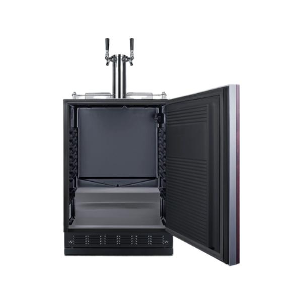 Accucold 24" Wide Wine Kegerator (Panel Not Included) | Model SBC7BRSIFWK2 - Microscope Marketplace