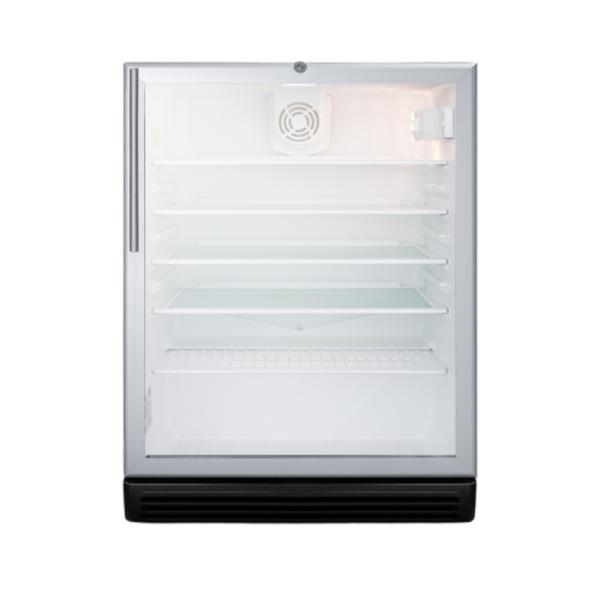 Accucold 24" Wide Built-In Beverage Center, ADA Compliant | Model SCR600BGLBIHVADA - Microscope Marketplace