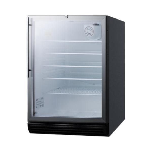 Accucold 24" Wide Beverage Center, ADA Compliant | Model SCR600BGLHVADA - Microscope Marketplace