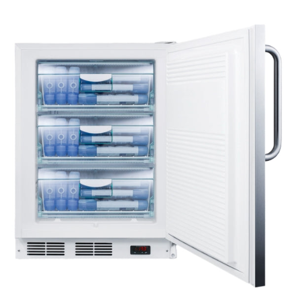 Accucold 24" Wide Built-In All-Freezer, ADA Compliant | Model VT65MLCSSADA