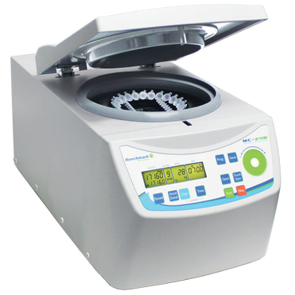 Benchmark Scientific MC-24R Refrigerated High Speed Microcentrifuge with COMBI-Rotor - microscopemarketplace