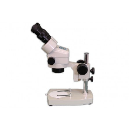 Meiji EMZ-5 Stereo Microscope with Plain Pole Stand | Industrial Inspection - microscopemarketplace