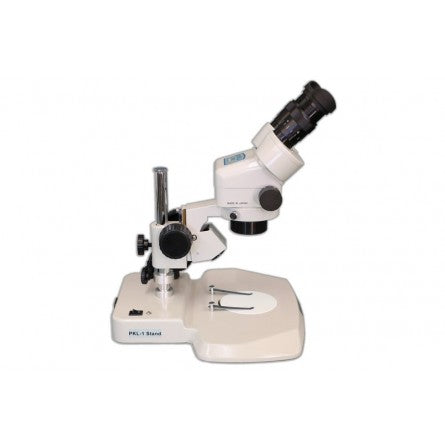 Meiji EMZ-5 Stereo Microscope with LED Pole Stand - microscopemarketplace